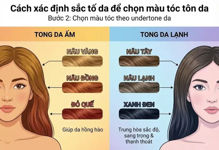 Màu Tóc Cho Học Sinh Da Ngăm: 15+ Gợi Ý Tôn Da, Đi Học Cực Xinh