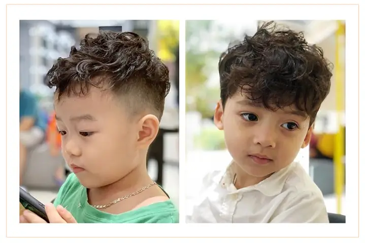 Khám Phá 25+ Kiểu Tóc Xoăn Cho Bé Trai Cực Đáng Yêu & Sành Điệu