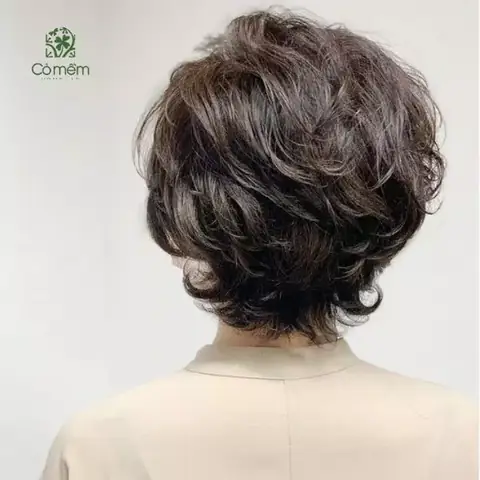 Mẫu Tóc Xoăn Ngắn Đẹp, Trẻ Trung Cho Người Già: Lựa Chọn Hoàn Hảo Cho Mọi Độ Tuổi