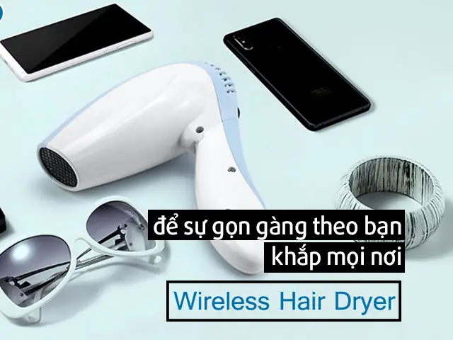 Máy Sấy Tóc Dùng Pin Sạc: Tiện Lợi, Mạnh Mẽ - Hướng Dẫn Chọn Mua & Sử Dụng Tối Ưu Máy Sấy Tóc Dùng Pin Sạc: Tiện Lợi, Mạnh Mẽ - Hướng Dẫn Chọn Mua & Sử Dụng Tối Ưu