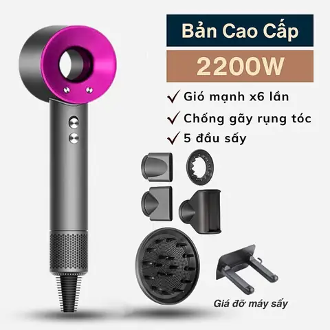 Máy Sấy Tóc Ion Âm: Công Nghệ Giữ Ẩm, Tóc Mềm Mượt Và Giảm Xơ Rối Máy Sấy Tóc Ion Âm: Công Nghệ Giữ Ẩm, Tóc Mềm Mượt Và Giảm Xơ Rối