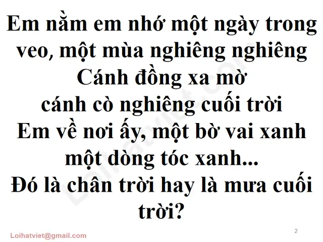 Giấc Mơ Trưa: Lời Bài Hát, Ý Nghĩa Và Thư Viện Âm Nhạc