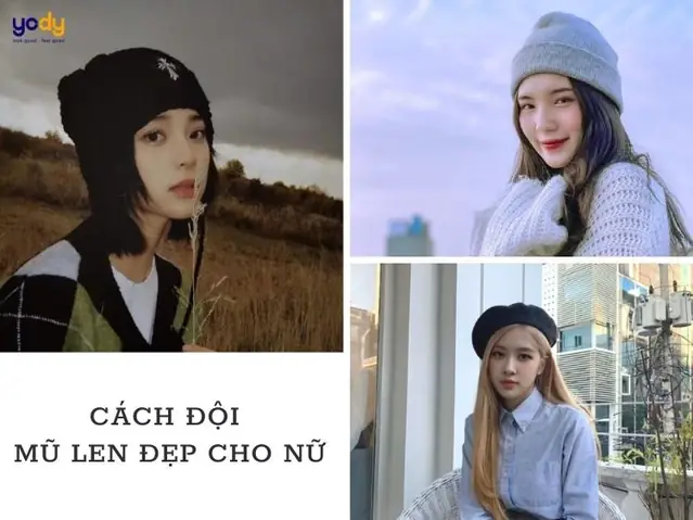 Mũ Len Nữ Tóc Ngắn: Chọn Kiểu Nào Đẹp, Ấm Áp Và Trendy?