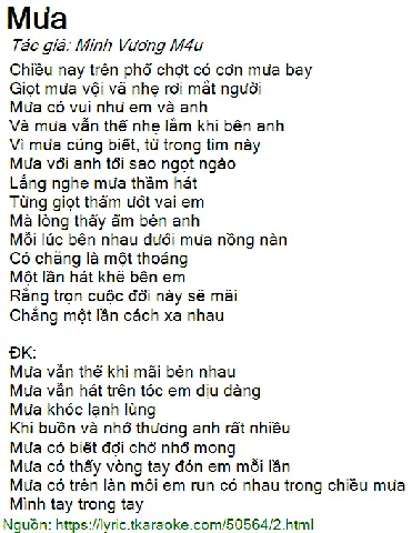 Mưa Vẫn Hát Trên Tóc Em Dịu Dàng: Lời Bài Hát, Ý Nghĩa Và Câu Chuyện Đằng Sau