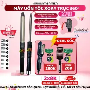 Nên Mua Máy Uốn Tóc Size Bao Nhiêu: Chọn Trục Phù Hợp Cho Mọi Kiểu Tóc