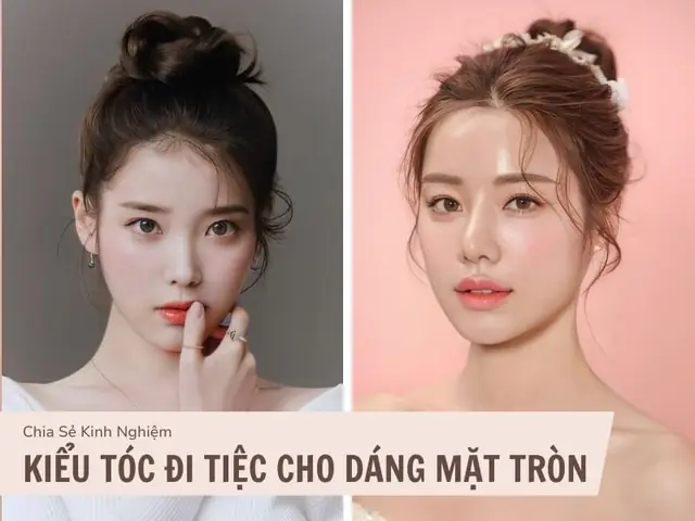 Bật Mí 20+ Kiểu Tóc Đi Tiệc Cho Mặt Tròn: Vừa Sang Trọng Vừa Thon Gọn Vẻn Vẹn