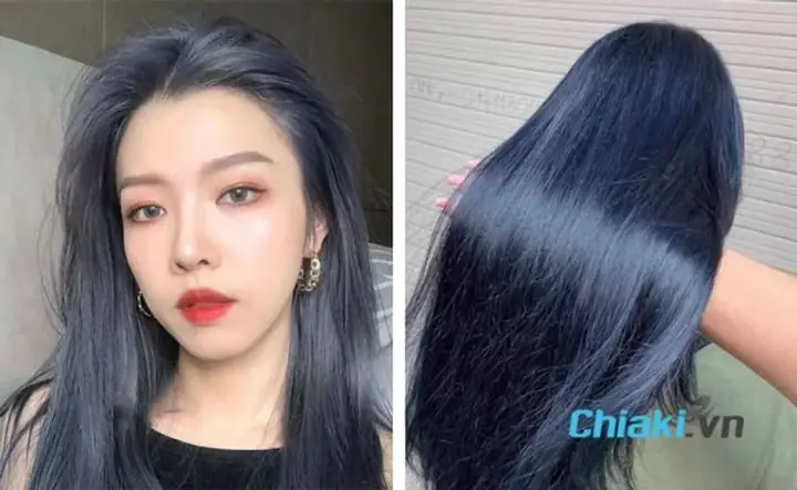 Nhuộm Tóc Màu Blue Black: Hướng Dẫn Chi Tiết Từ A-z & Ý Tưởng Đẹp Nhuộm Tóc Màu Blue Black: Hướng Dẫn Chi Tiết Từ A-z & Ý Tưởng Đẹp
