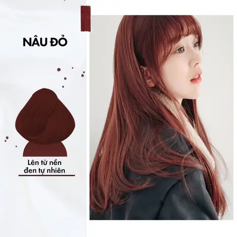 Nhuộm Tóc Màu Nâu Đỏ Có Cần Tẩy Tóc Không? Hướng Dẫn Chi Tiết Từ A-z Nhuộm Tóc Màu Nâu Đỏ Có Cần Tẩy Tóc Không? Hướng Dẫn Chi Tiết Từ A-z