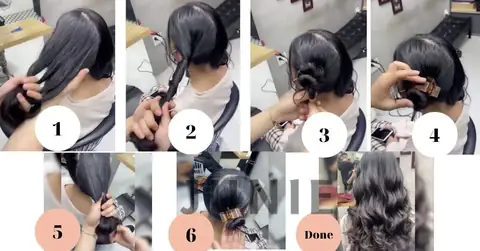 Hướng Dẫn Quy Trình Uốn Tóc Cụp Hoàn Hảo Tại Nhà Cho Mọi Loại Tóc Hướng Dẫn Quy Trình Uốn Tóc Cụp Hoàn Hảo Tại Nhà Cho Mọi Loại Tóc