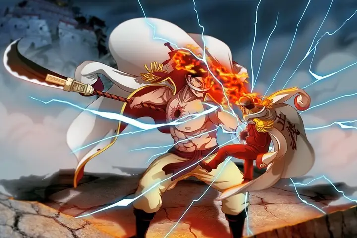 Shanks Tóc Đỏ Vs Râu Trắng: Ai Mạnh Hơn? So Sánh Sức Mạnh Hai Tứ Hoàng Huyền Thoại One Piece Shanks Tóc Đỏ Vs Râu Trắng: Ai Mạnh Hơn? So Sánh Sức Mạnh Hai Tứ Hoàng Huyền Thoại One Piece
