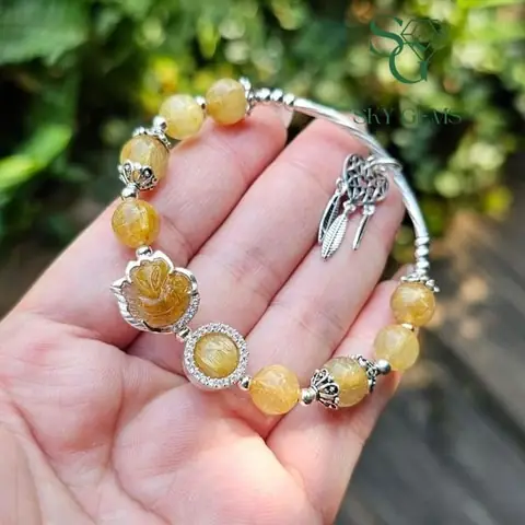 Tác Dụng Của Thạch Anh Tóc Vàng: Ý Nghĩa Phong Thủy, Sức Khỏe Và Tâm Linh