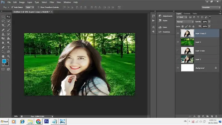 Hướng Dẫn Tách Tóc Phức Tạp Bằng Refine Edge Trong Photoshop: Bí Quyết Cho Ảnh Chuyên Nghiệp