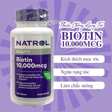 Review Thuốc Chống Rụng Tóc Biotin: Lựa Chọn Tốt Nhất Cho Tóc Chắc Khỏe