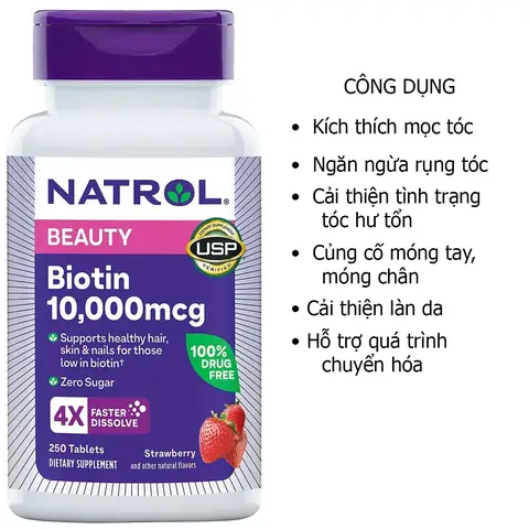 Review Thuốc Chống Rụng Tóc Biotin: Lựa Chọn Tốt Nhất Cho Tóc Chắc Khỏe