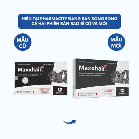 Viên Uống Maxxhair: Giải Pháp Giảm Rụng Tóc, Kích Thích Mọc Tóc Chắc Khỏe Toàn Diện Viên Uống Maxxhair: Giải Pháp Giảm Rụng Tóc, Kích Thích Mọc Tóc Chắc Khỏe Toàn Diện