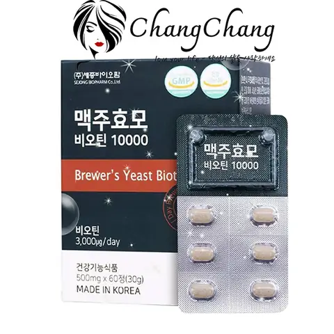 Thuốc Mọc Tóc Biotin Hàn Quốc: Tác Dụng, Top Sản Phẩm 10000mcg & Nutri D-day