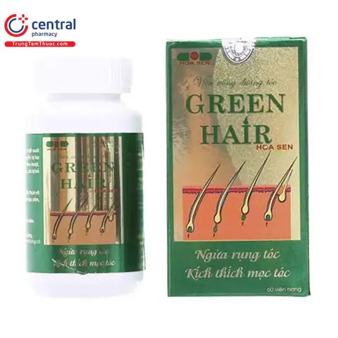 Green Hair: Viên Uống Giúp Tóc Mọc Nhanh, Chắc Khỏe & Giảm Rụng Tóc Hiệu Quả Green Hair: Viên Uống Giúp Tóc Mọc Nhanh, Chắc Khỏe & Giảm Rụng Tóc Hiệu Quả