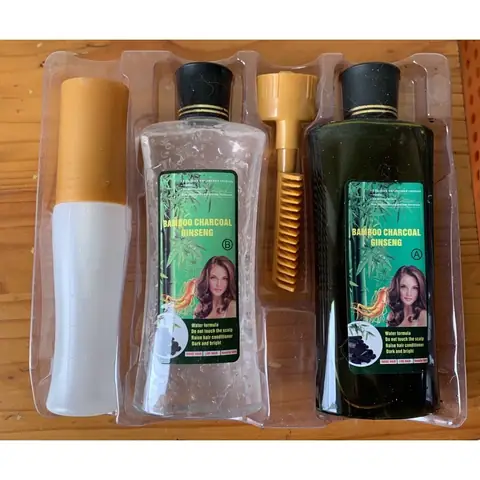 Thuốc Nhuộm Tóc Bamboo Charcoal Ginseng: Bí Quyết Tóc Đẹp Tự Nhiên, An Toàn Cho Phủ Bạc