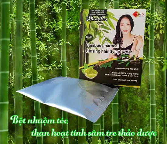 Thuốc Nhuộm Tóc Bamboo Charcoal Ginseng: Bí Quyết Tóc Đẹp Tự Nhiên, An Toàn Cho Phủ Bạc