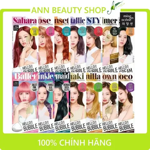 Thuốc Nhuộm Tóc Mise En Scene: Hướng Dẫn Chọn Màu, Cách Sử Dụng & Đánh Giá Chi Tiết