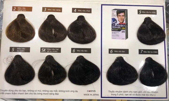 Thuốc Nhuộm Tóc Salon De Pro: Phủ Bạc Hoàn Hảo, Tóc Mềm Mượt Chuẩn Salon