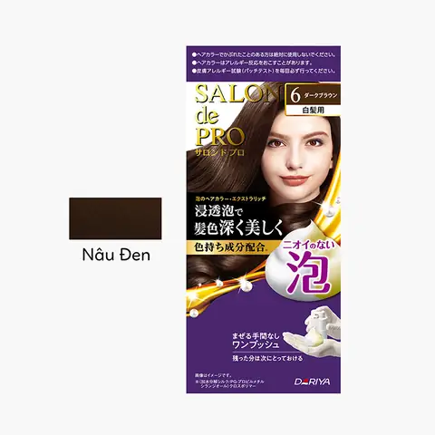 Thuốc Nhuộm Tóc Salon De Pro: Phủ Bạc Hoàn Hảo, Tóc Mềm Mượt Chuẩn Salon