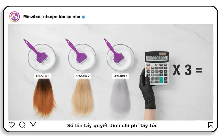 Thuốc Tẩy Tóc Bao Nhiêu Tiền? Bảng Giá Chi Tiết Và Kinh Nghiệm Chọn Mua Chuẩn Nhất