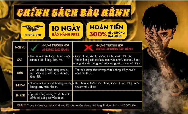 Tiệm Cắt Tóc Phong Bvb: Địa Chỉ, Bảng Giá & Dịch Vụ Tóc Nam Chuẩn "chất"