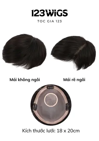 Tóc Giả Che Hói Đỉnh Đầu Nam: Giải Pháp Tự Tin, Tự Nhiên & Phong Độ