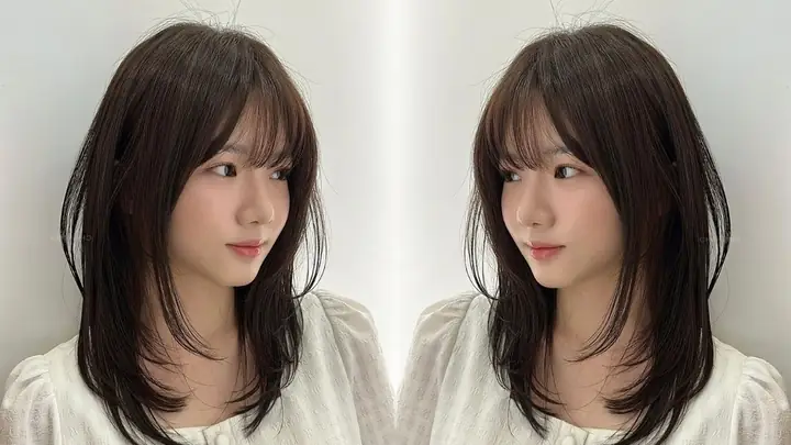 Tóc Mái Thưa Cho Người Mặt Tròn: Bí Quyết Che Khuyết Điểm, Tạo Vẻ Thanh Thoát Chuẩn Idol