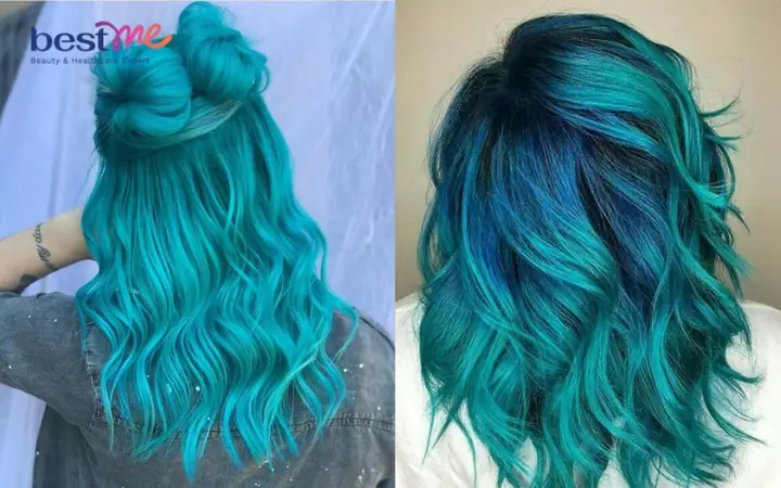 Tóc Màu Xanh Ngọc Bích: Hướng Dẫn Chi Tiết Từ Chọn Màu Đến Chăm Sóc Chuẩn Salon