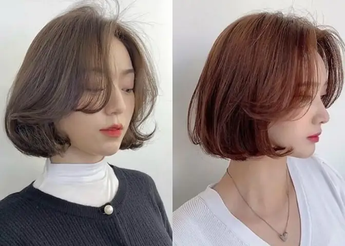 Tóc Ngang Vai Cụp Nhẹ: Biến Tấu Nàng Thơ Chuẩn Style Hàn Quốc