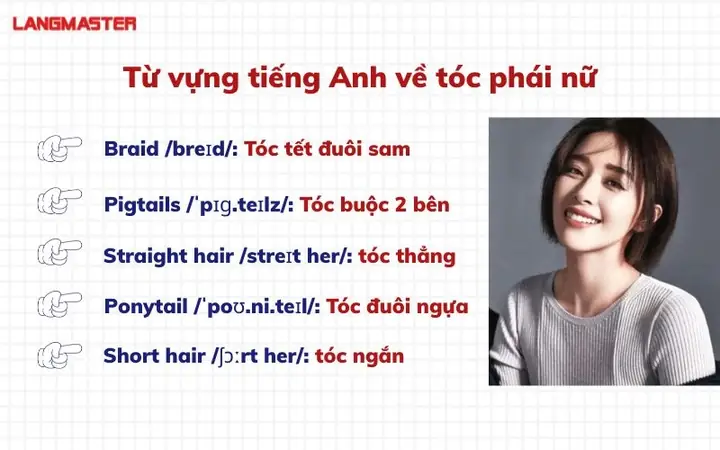 Tóc Trong Tiếng Anh Viết Như Thế Nào? Từ Vựng & Cách Dùng Chi Tiết Nhất