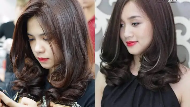 Tóc Uốn Ngang Vai Cho Mặt Tròn: Bí Quyết Che Khuyết Điểm & Biến Hóa Phong Cách Tóc Uốn Ngang Vai Cho Mặt Tròn: Bí Quyết Che Khuyết Điểm & Biến Hóa Phong Cách