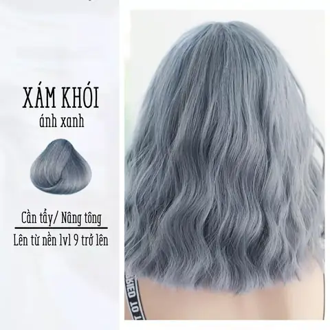 Tóc Xám Khói Ánh Xanh: Hướng Dẫn Chi Tiết Từ A-z Cho Diện Mạo Cực Chất Tóc Xám Khói Ánh Xanh: Hướng Dẫn Chi Tiết Từ A-z Cho Diện Mạo Cực Chất