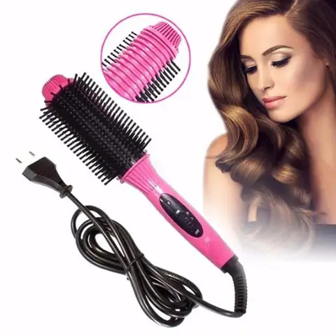 Hướng Dẫn Chi Tiết Cách Uốn Tóc Bằng Lược Điện Tại Nhà Như Chuyên Gia