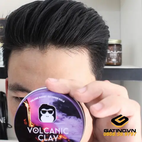 Sáp Volcanic Clay Dùng Cho Tóc Nào? Tóc Thẳng, Dày, Hay Xẹp?