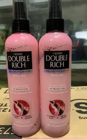 Xịt Dưỡng Tóc Double Rich Màu Hồng: Bí Quyết Phục Hồi Tóc Khô Xơ & Hư Tổn Hiệu Quả